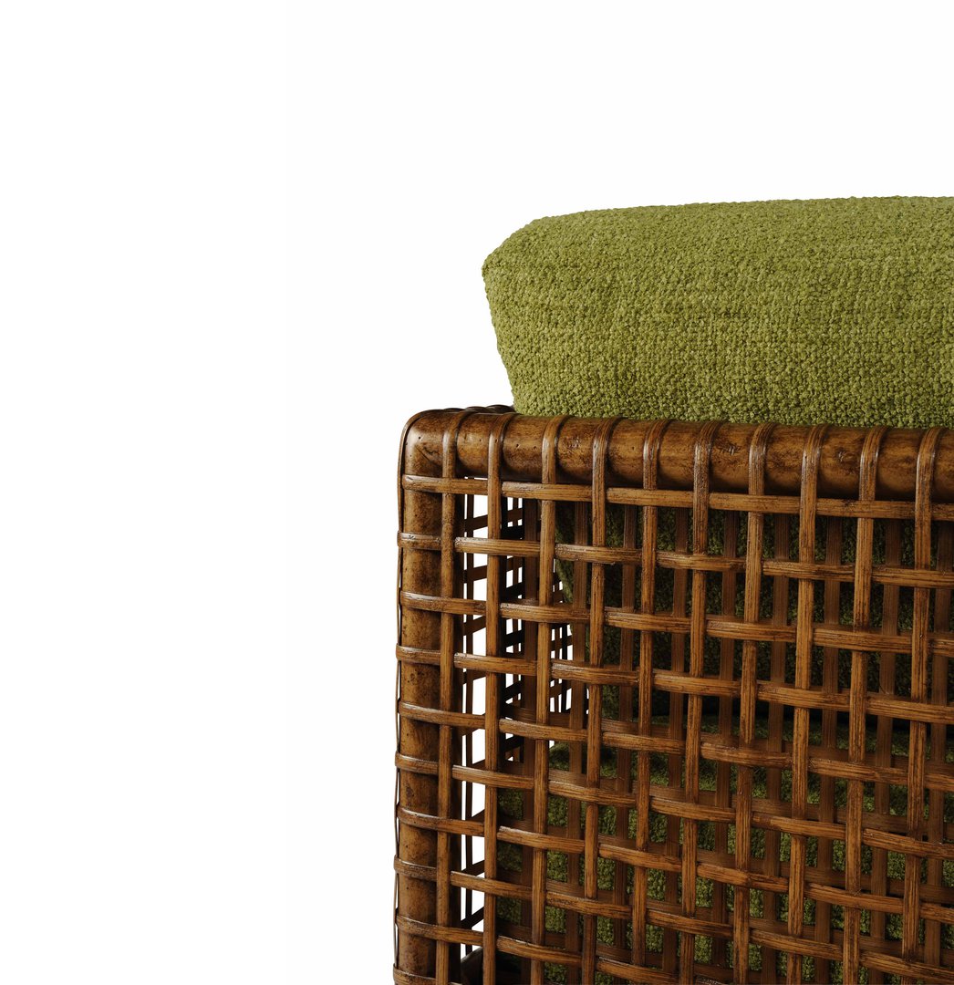 Heath Wicker Chair close detail