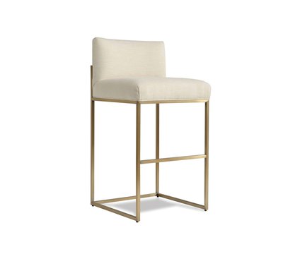 Castle Bar Stool Brass
