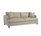 Joshua Sofa w/ round tapered wood leg Image