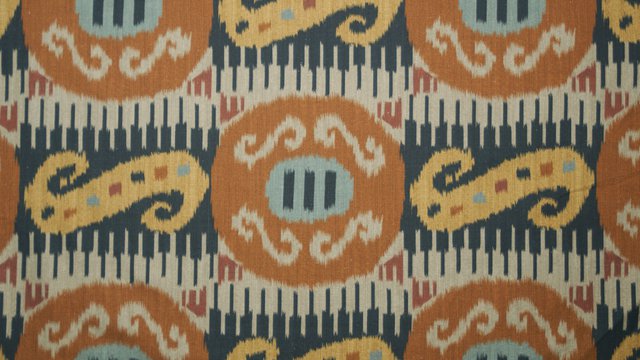 BYZANTIUM IKAT CARAMEL