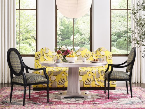 5725-04 Wave Banquette