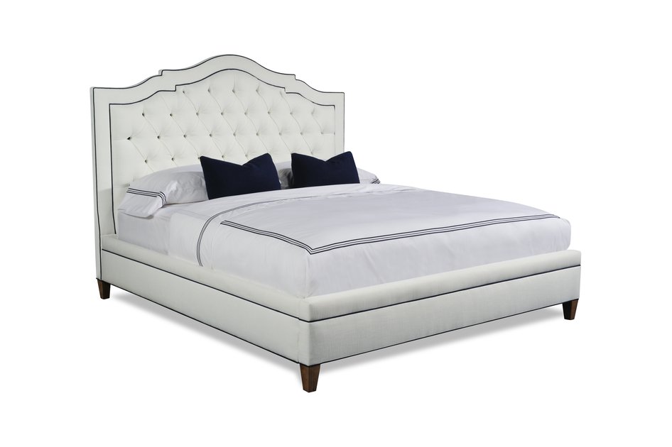 TAYLOR MADE KING BEDSCALLOPED HEADBOARD Taylor King
